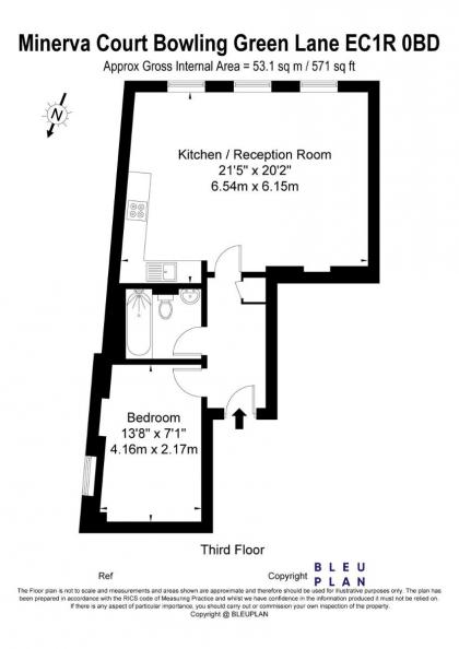 Mulberry Flat 5 - One bedroom 3rd floor by City Living London - image 14