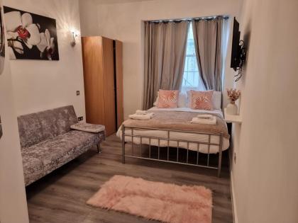 FB2-Fantastic Basement Studio Good for 3 Near Hyde Park