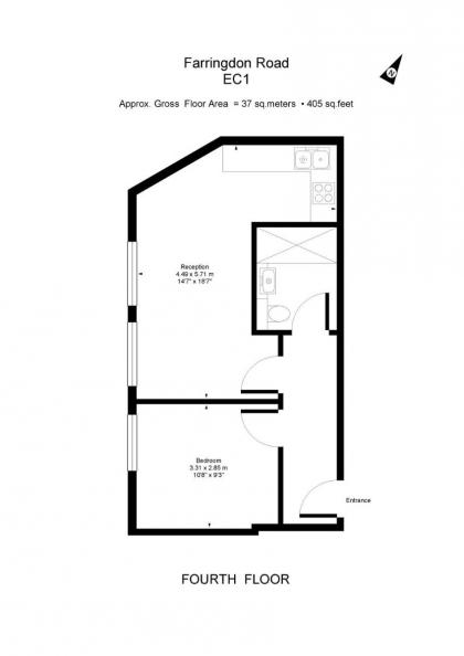 Heinze Flat 402 - One bedroom fourth floor flat By City Living London - image 12